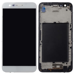 For LG K10 2017 LCD Display Touch Screen Digitizer Assembly White Repair M250