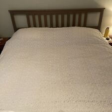 Vintage Imperfect Hoffman Daisy Chenille Bedspread
