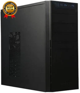 VSK4000E-U3_US Black SGCC Steel ATX Mid Tower Computer Case - Afbeelding 1 van 6