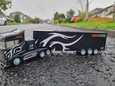 Lorry 2.4GZ Europe Transporter Container Radio Remote Control Car Truck 44cmL - Image 1 of 4