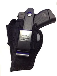 OWB Holster | Size 20 | Pro-Tech Outdoors Nylon Gun Holster Ambidextrous WSB-20 - Picture 1 of 8