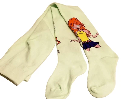 Nuevas Medias Niñas 22" Entrepierna Elásticas Verde Menta Únicas Foto 1 de 4