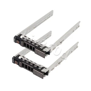 2x 8FKXC / 08FKXC / NTPP3 / 0NTPP3 2.5" SFF SAS HD Tray caddy for Dell R330 R430 - Picture 1 of 8