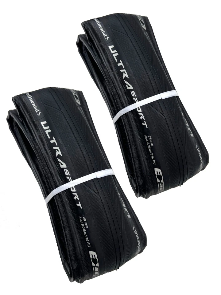 2X New Continental Ultra Sport III bicycle bike 700X28C Road Bike tyres - image 1 of 1