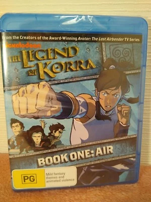 The Legend Of Korra - Book One : Air - Blu Ray - New And Sealed - Image 1 of 3