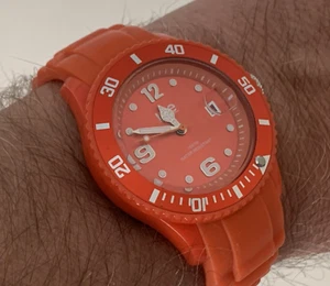 Klassische Original ICE Watch Unisex, orange, Silikon-Armband orange - Bild 1 von 6