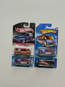Hot Wheels GMC Motorhome Lot - Slick Rides - Goodrich - City Works - Picture 1 of 11