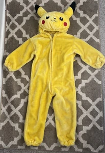 Vintage Warner Bros Pokemon Pikachu X-Small Costume Cosplay Nintendo 2000 Kids - Picture 1 of 15