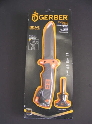 Gerber 0751 Bear Grylls Ultimate Fixed Knife W/ Emergency tools - Image 1 of 4
