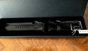 Bracelet montre cuir noir Glovetann APPLE 42 mm collection Coach 1941 neuf avec étiquette 150 $ - Photo 1 sur 8
