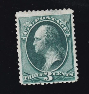 US 158 3c Washington Unused F-VF OG HH SCV $110+ (BB4) - Picture 1 of 2