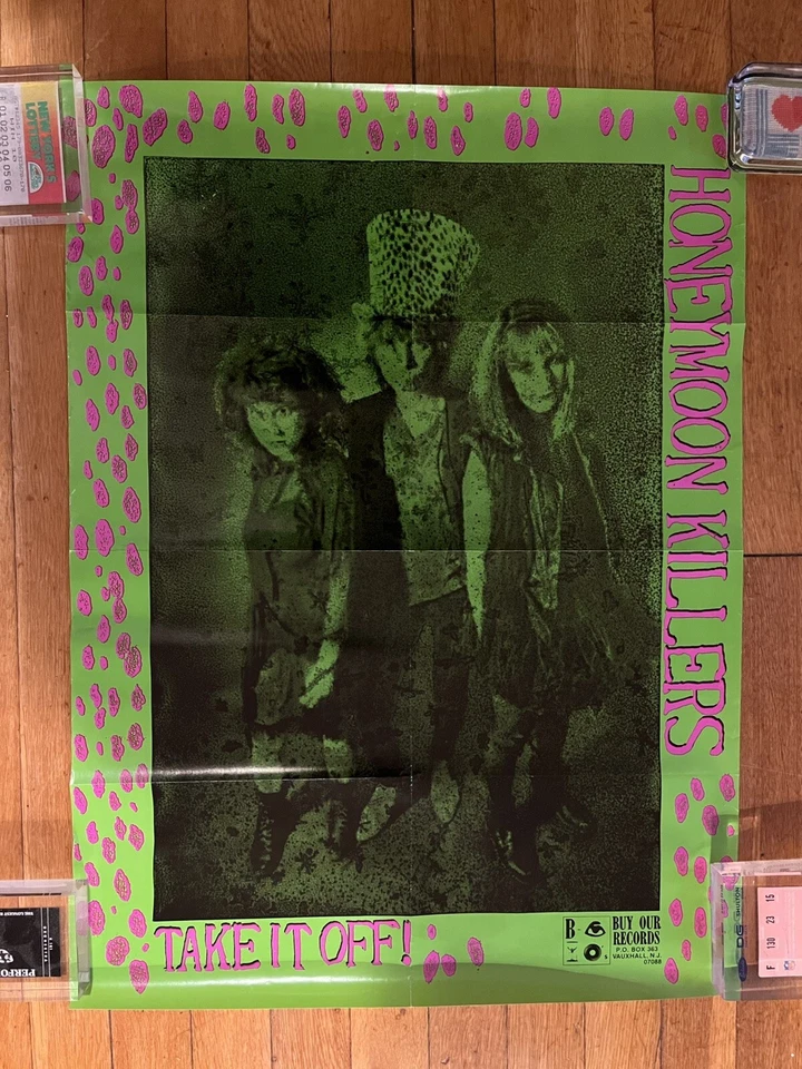 Honeymoon Killers Take It Off Album Promo Poster 1988 - Image 1 of 4