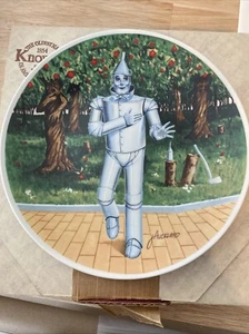 Placas de coleccionista Knowles Wizard of Oz Tin Man 03633 B - James Auckland 1977-1979 - Imagen 1 de 9