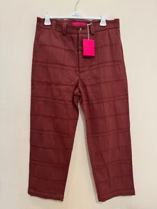 THE ELDER STATESMAN WINDOWPANE NORM HOSE (TON) BRANDNEU GRÖSSE 36 UVP $ 975 - Bild 1 von 8