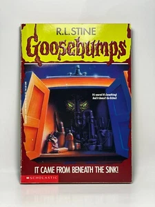 2nd Print #30 It Came From Beneath the Sink Goosebumps Book RL Stine YA Horror - Picture 1 of 22