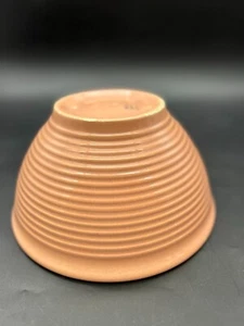 Vintage gerippter Ring zartrosa Rührschüssel #339 MADE IN USA - Bild 1 von 6