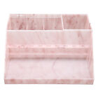 Dustproof Storage Pink Compartment Marble Texture Eyelash Organizer EMB