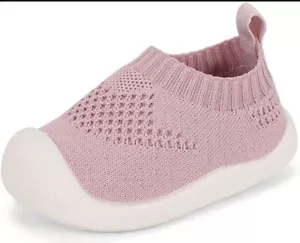 Charrost Toddler Baby Girl 1st Slip On Walking Shoes Non-Slip US Toddler Size 8 - Picture 1 of 12