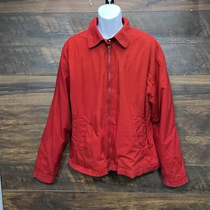 Members Only Coat Jacket Men’s  Size 44 Dark Red Maroon Bomber  Vintage Warm - Picture 1 of 17