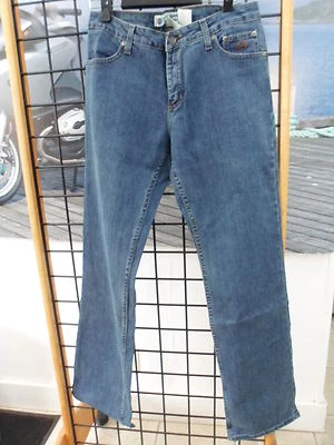 Pantalones de mezclilla azules con corte bota elásticos para mujer Harley Davidson 99113-11VT nuevos de Lote Antiguo Foto 1 de 4