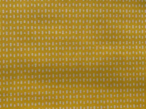 NUEVO Y DIFÍCIL DE ENCONTRAR Vitrina de Acolchado AMARILLO VARIABLE MINI PUNTOS *100% Algodón FQ* - Imagen 1 de 2