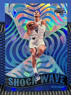 2021-22 Panini Revolution JALEN SUGGS Shockwave RC Cubic 16/50 Orlando Magic - Image 1 of 2