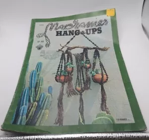 Vintage 1970's Macrame Rope Hanging Plant Catalog Book - Picture 1 of 4