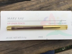 Mary Kay CHOICE CHOCOLATE Lip Liner Pencil .05 oz net wt, NEW on/off card - Picture 1 of 1