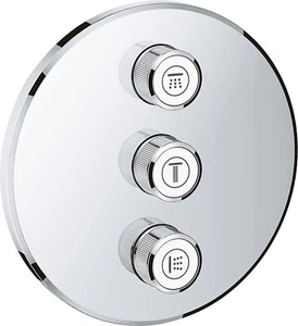 Grohe 29122000 Grohtherm SmartControl Dreifachregelmischer, 3 Ventile, chrom NEU - Bild 1 von 4