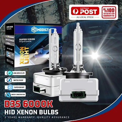 HID D3S Xenon Headlight Globes waterproof  For Hyundai Santa Fe 2.4 4WD2012-2018 - image 1 of 4