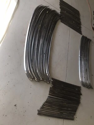 1968-74 AMC Javelin AMX moldura de parabrisas delantero 1 juego completo raro  Foto 1 de 4