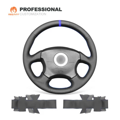 Real Leather Steering Wheel Cover for Subaru Impreza WRX Impreza WRX STI 2004 Foto 1 de 4