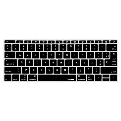 XSKN AZERTY French Keyboard Cover for Macbook Pro 13.3 no Touch Bar/Macbook 12 - Image 1 of 4