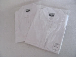 VW Volkswagen Standard Poloshirt Damen weiß, Shirt, 2 Stück Gr. M - Bild 1 von 3