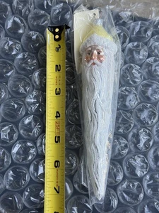 Patricia Breen Babbo Natale Barba Lunga Bianca Decorazione Albero di Natale 7” - NUOVO!!! - Foto 1 di 3