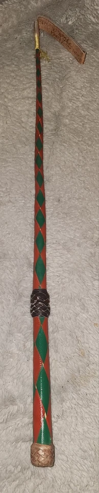 RAREFINDVintage/Antiguo Raro Cuero Equitación Quirt Látigo Recorte con Daga/Elige Foto 1 de 4