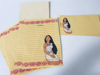 Vintage Disney Pocohontas Stationary Collectible Memorabilia - Image 1 of 2