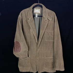 Orvis Men's Olive Green Corduroy Sports Jacket 48L - Picture 1 of 13