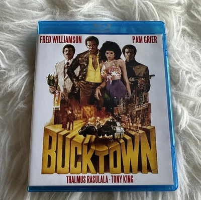 BUCKTOWN (1975) Pam Grier Fred Williamson Blaxploitation Scorpion Blu-ray OOP - Image 1 of 3