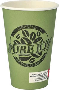 1 bis 20x PAPSTAR Papp-Trinkbecher "pure", 0,3 l, grün - SPARE BIS ZU 61% - Bild 1 von 1