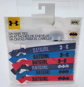 NEW UA Under Armour Batgirl Hair Ties 6 Pack - Picture 1 of 2