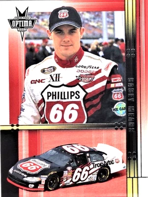 2002 -  Press Pass Optima Sample RC NASCAR Trading Card - Casey Mears - Image 1 of 2
