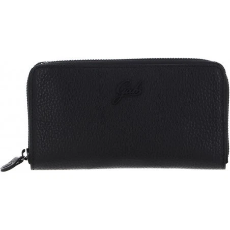 Portafoglio Donna in pelle con zip GABS GMoney17 Nero Made in Italy - Immagine 1 di 1