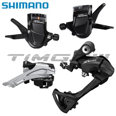 Shimano Acera T3000 2×9 Speed Derailleur Groupset Front Rear SL-M3000 Shifter - Image 1 of 4