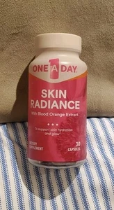 One A Day Skin Radiance Support Skin Hydration Glow W/ Blood Orange Extract - Picture 1 of 5