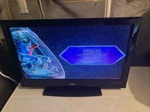 JVC 22" LED HD TV With Build In DVD Player Combo NO Remote LT-22DD3J Scart - Picture 1 of 8