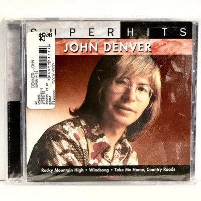 Factory Sealed (shrink wrapped) Super Hits: John Denver CD - Image 1 of 2