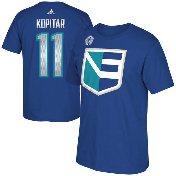 CAMISETA ANZE KOPITAR TEAM EUROPA COPA MUNDIAL DE HOCKEY NOMBRE Y NÚMERO Foto 1 de 1