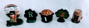 St. Patrick's Day, 5er Set "Luck O' The Irish" Figuren - Bild 1 von 2