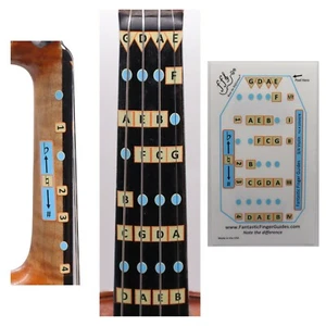 Fantastic Finger Guides® for 3/4 Violin - Fretboard Stickers/Decal - Picture 1 of 7